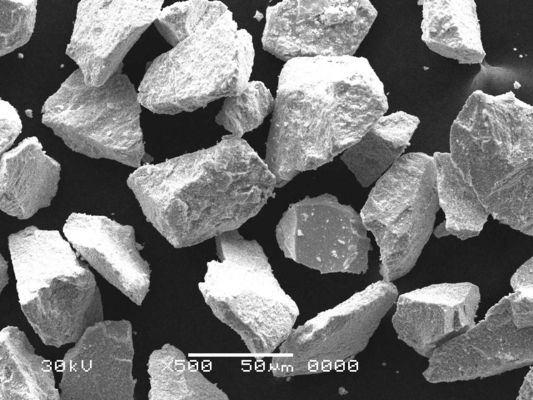 High Purity Cemented Carbide Pellet 53-20um Crushed Scrap Cemented carbide grits